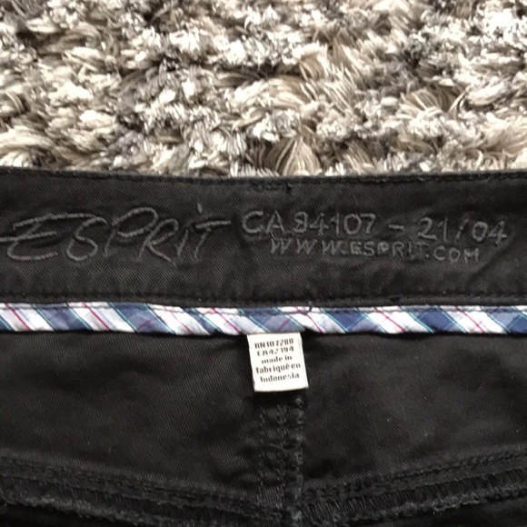 Cute Esprit black  cropped pants 8 - Picture 4 of 6